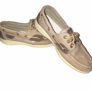 Sperry Ivyfish Metalic Python Boat Shoes